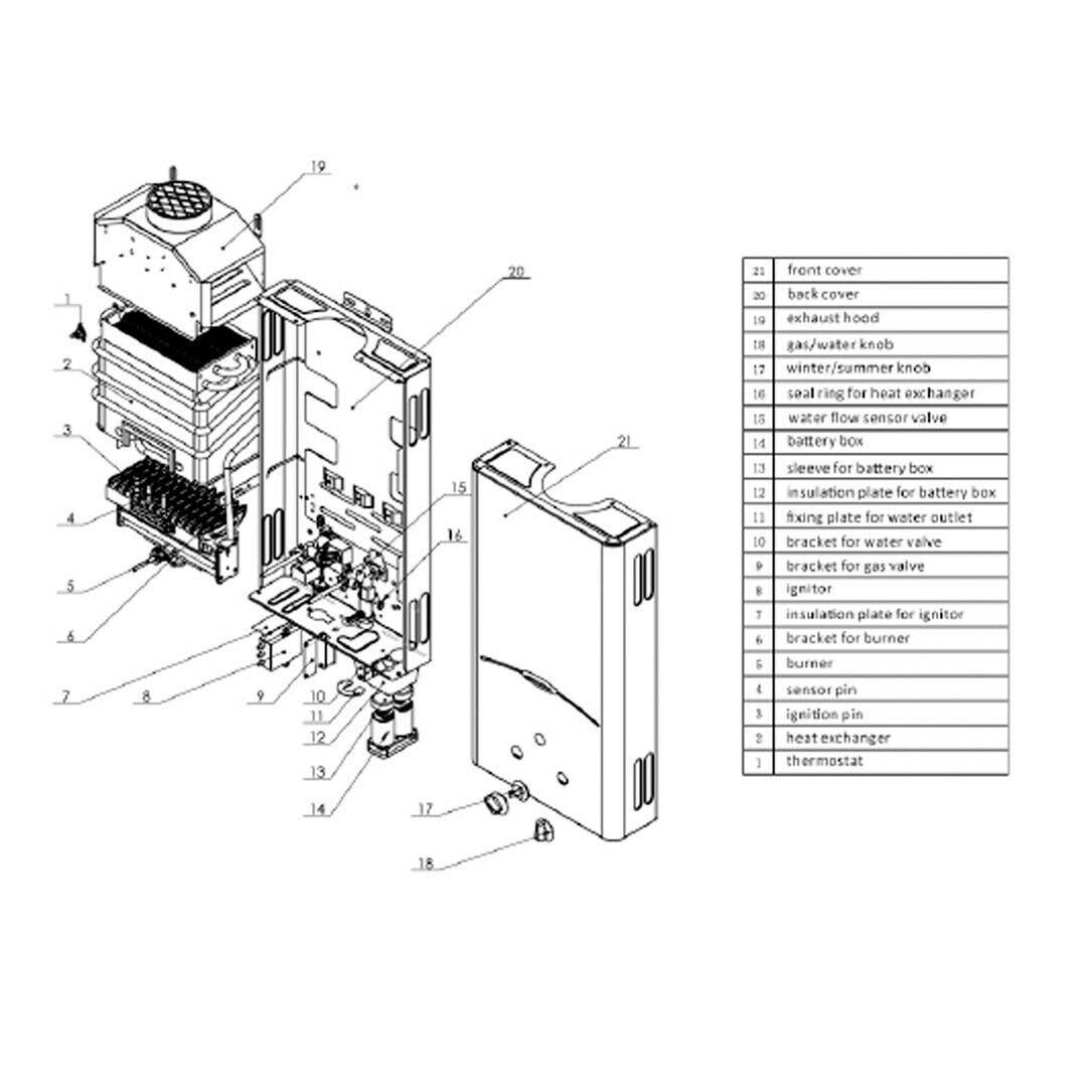 1.32 GPM NG Gas Tankless Water Heater O35661