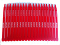 Red Plastic Seal Security with Print Progressive Numbering D10803
