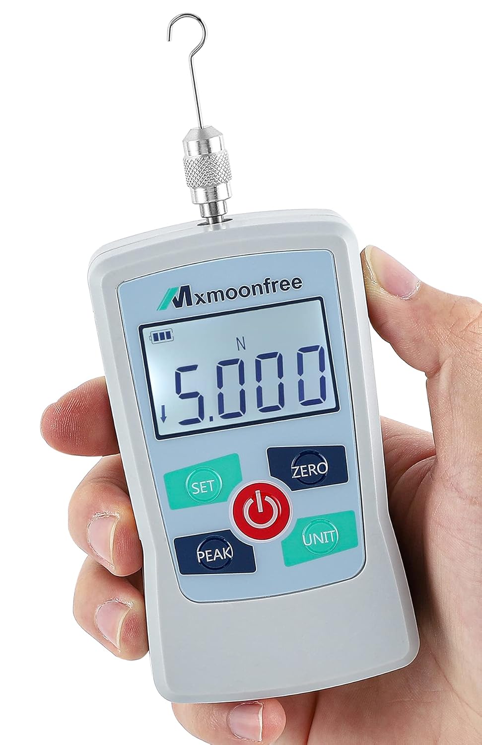 500N Digital Force Gauge Portable Force Meter with Storage Case X53577