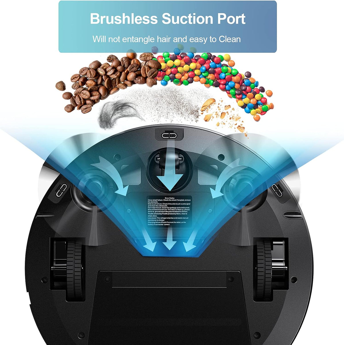 2000Pa Robot Vacuum Cleaner U87979