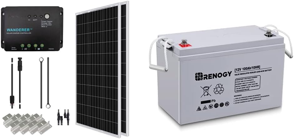 200 Watt 12 Volt Monocrystalline Solar Panel G1462
