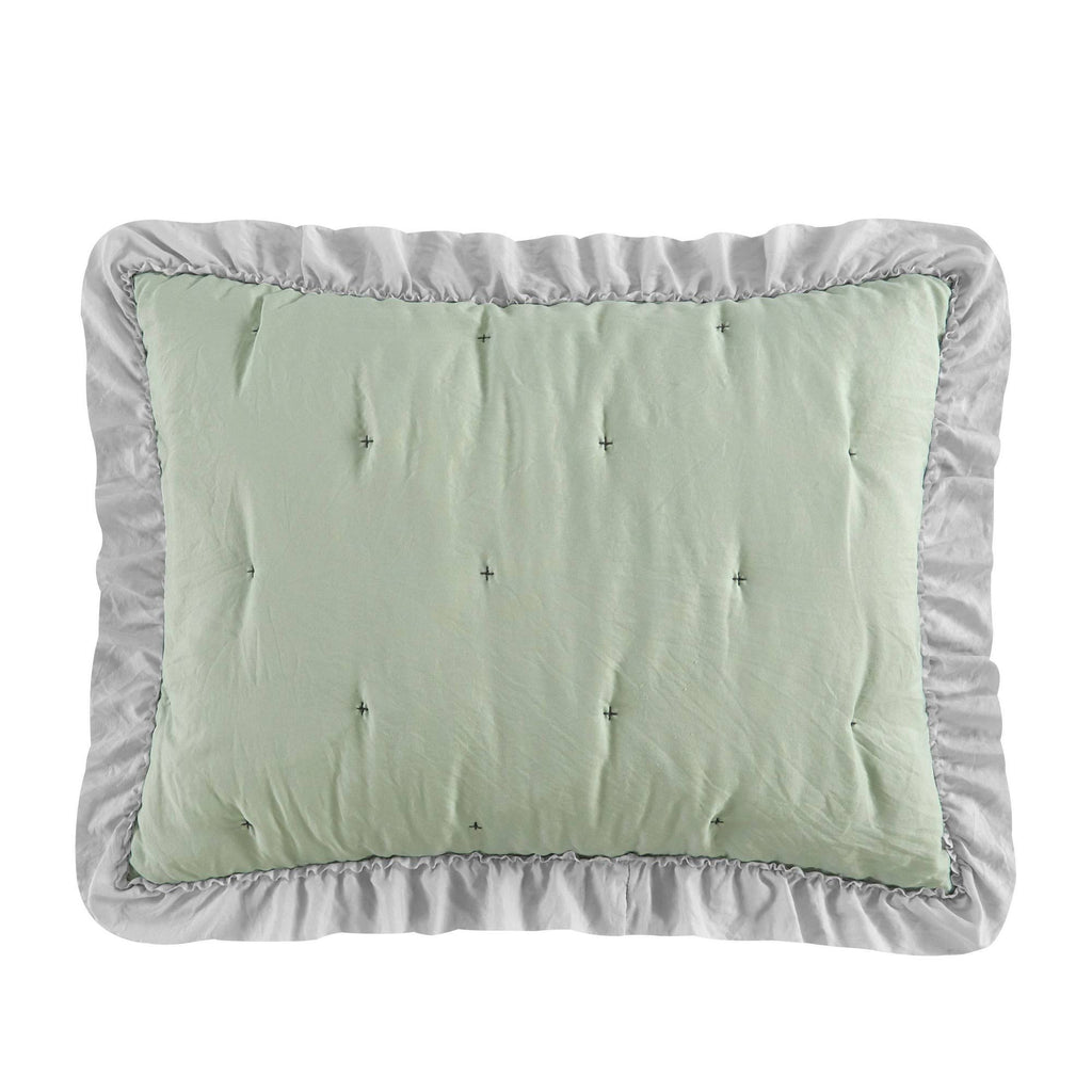 Washed Gel Filled Microfiber Quilt Set A964