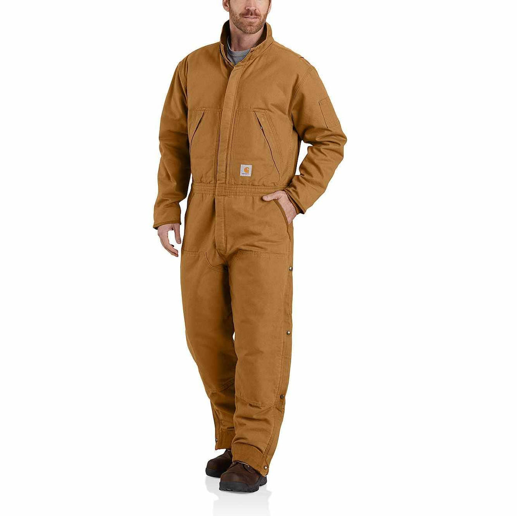 Brown Insulated Duck Coverall R7424