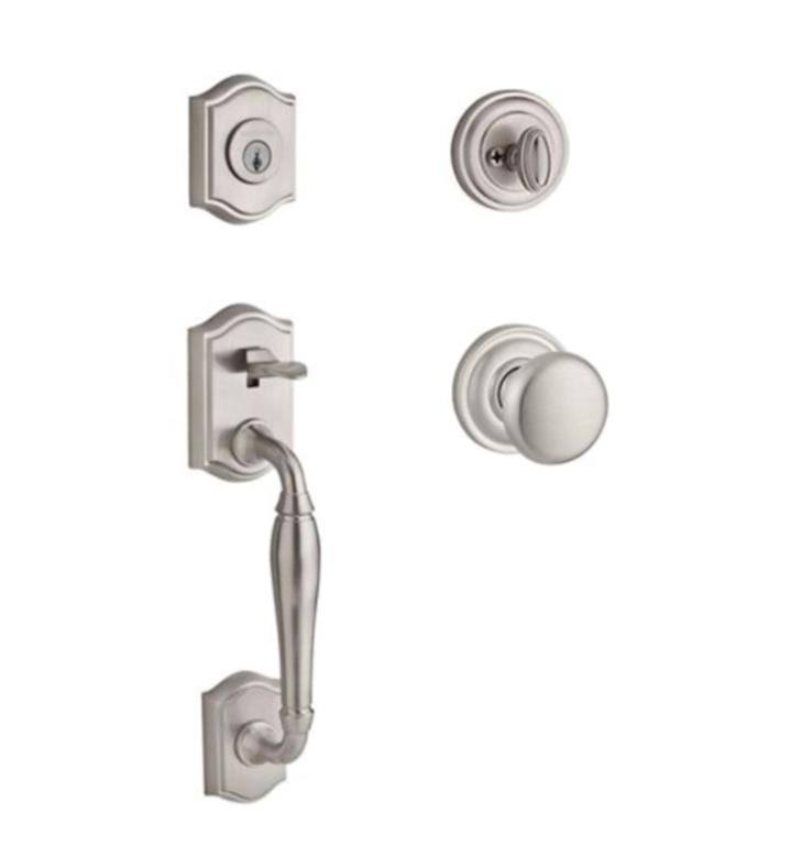 Lifetime Brass Handleset Round Knob O502