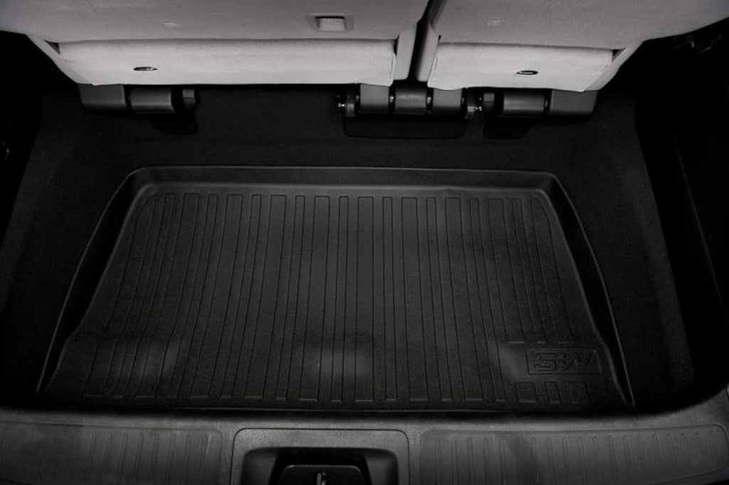 Black TPE All-Weather Car Floor Liners Full Set D170706