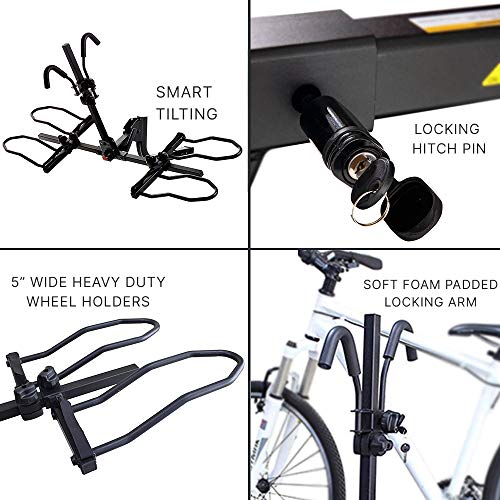 Heavy Duty Bike Rack with Tire and Frame Straps M493560