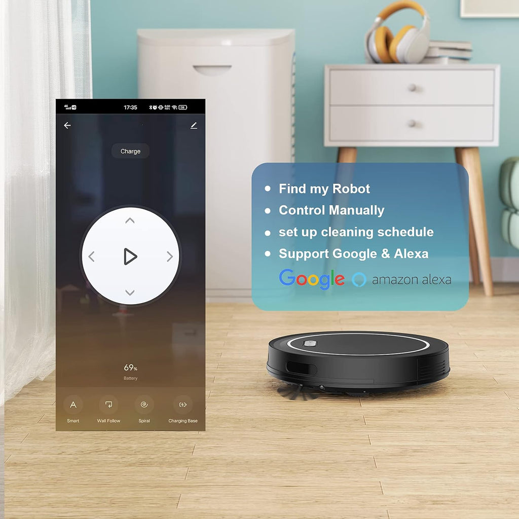 2000Pa Robot Vacuum Cleaner U87979