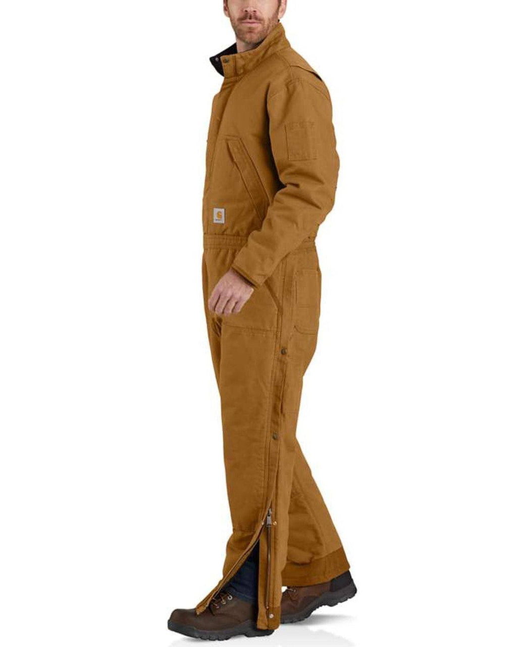 Brown Insulated Duck Coverall R7424