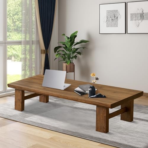 Solid Wood Low Coffee Table (100cm) X902