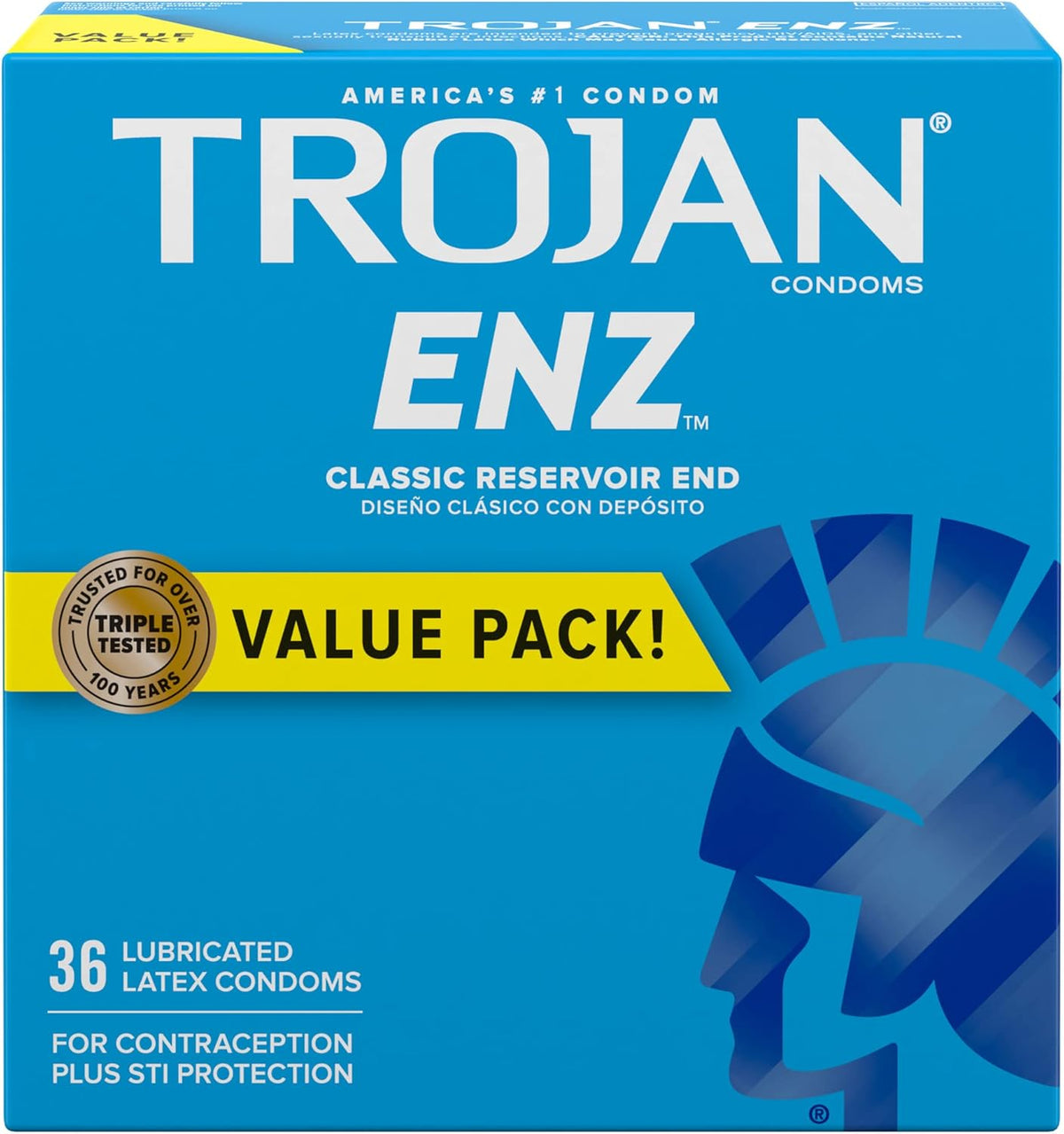 36 Count Lubricated Condoms Value Pack S9833