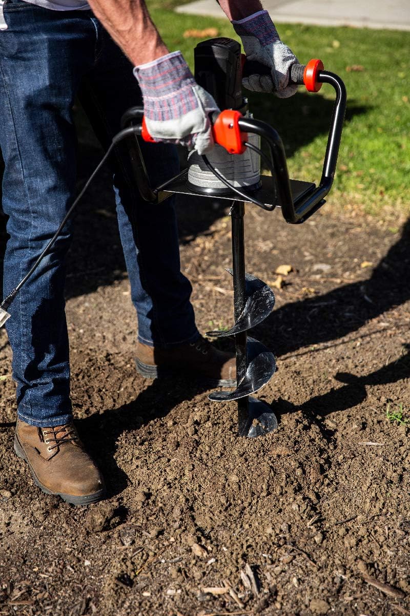 1500W Electric Post Hole Digger with 6" Auger Bit Set N54453