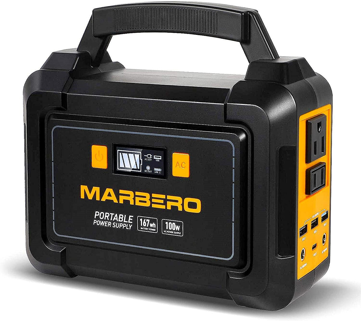 167Wh Portable Power Station with 110V AC Outlet Z256