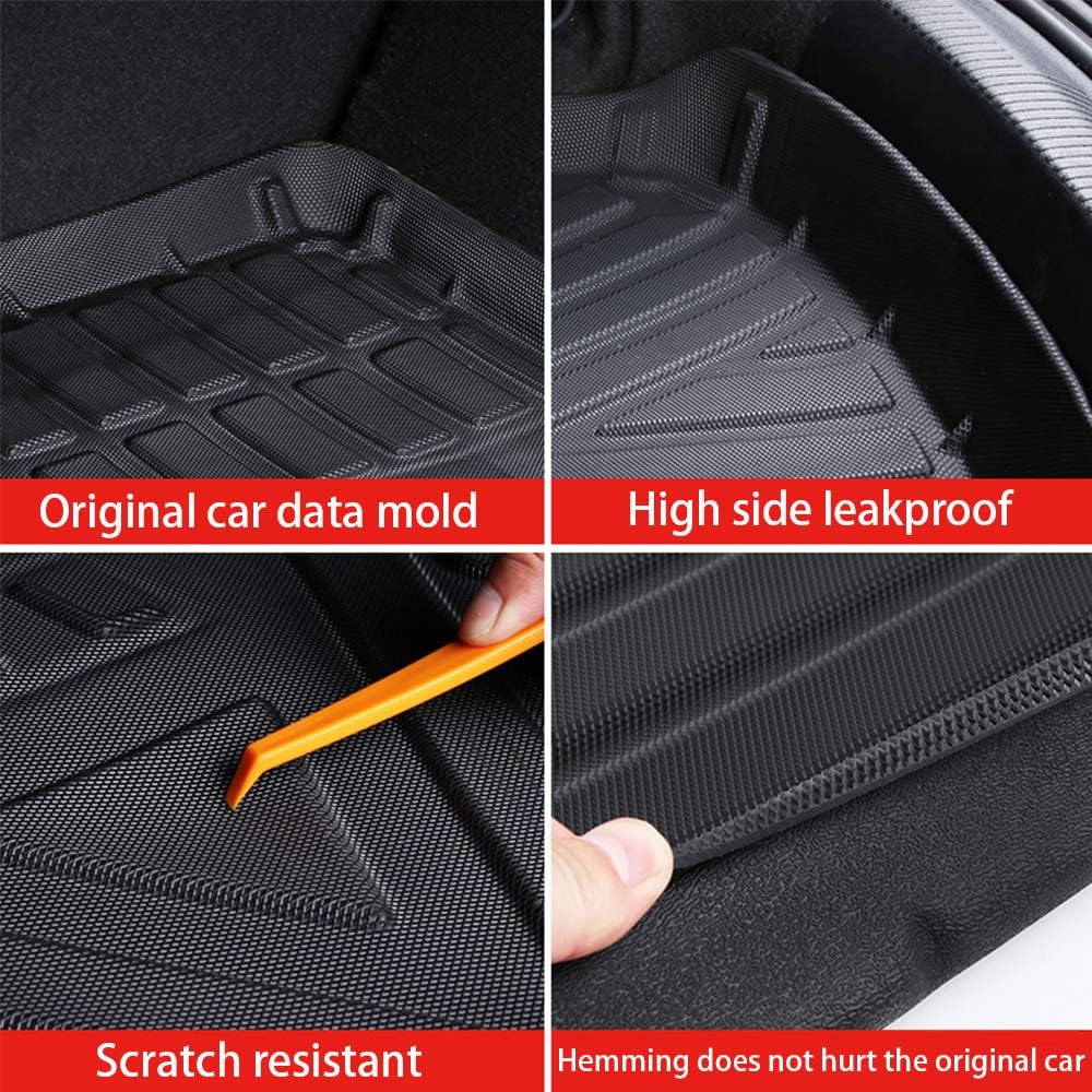 Black Rubber Cargo Liner Trunk Mat G111270