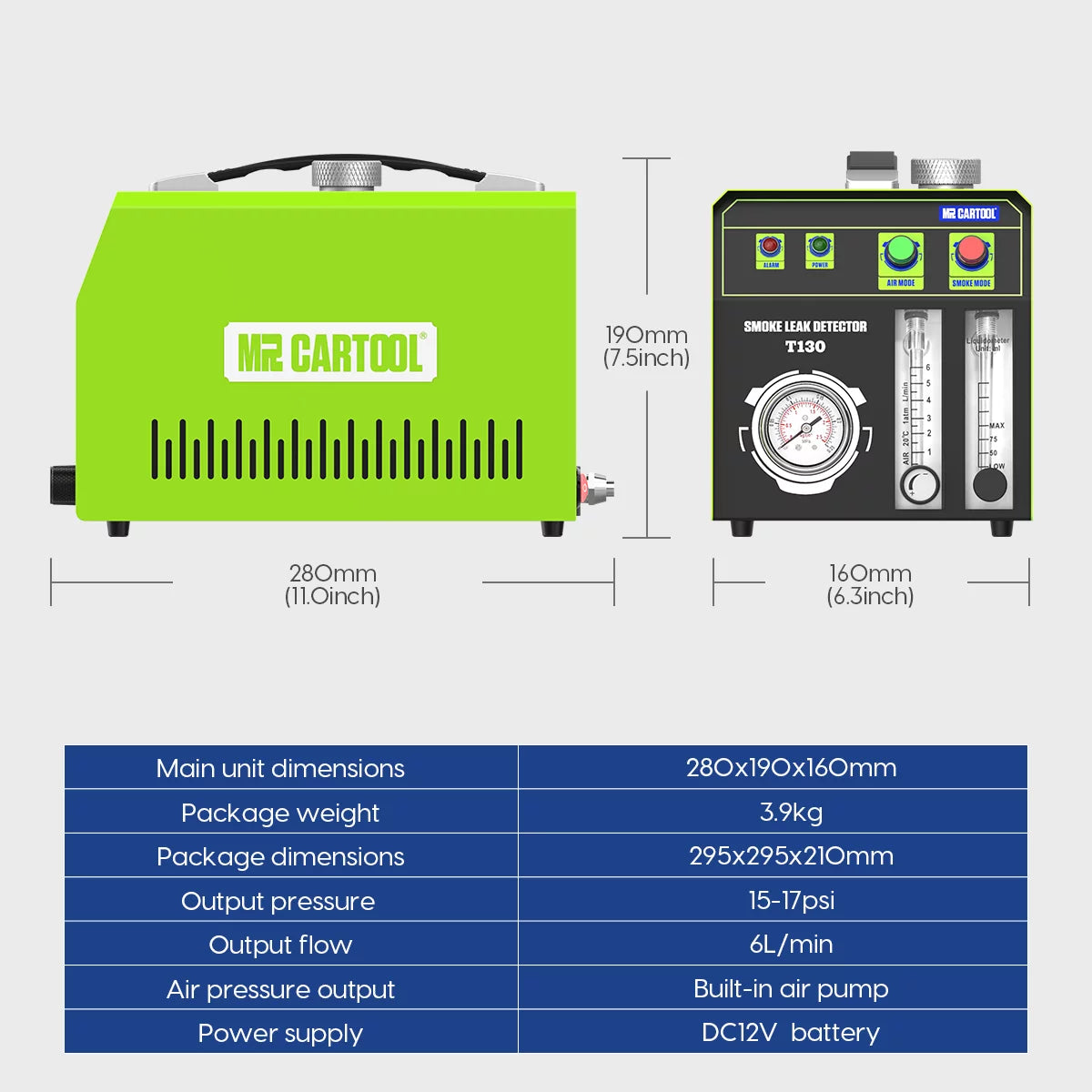 EVAP Vacuum Smoke Machine with Adjustable Flowmeter Z498