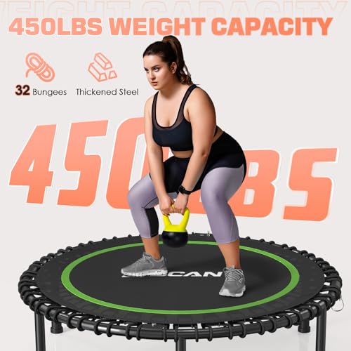 40" Fitness Trampoline with Durable Bungees N21406