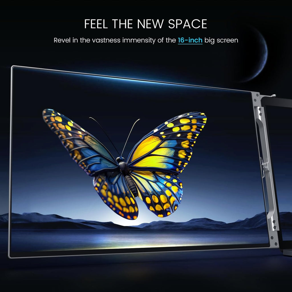 Portable Triple Monitor for Laptop K654
