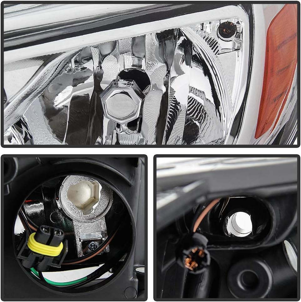 Ford Focus Chrome Housing Headlights Assembly R64280