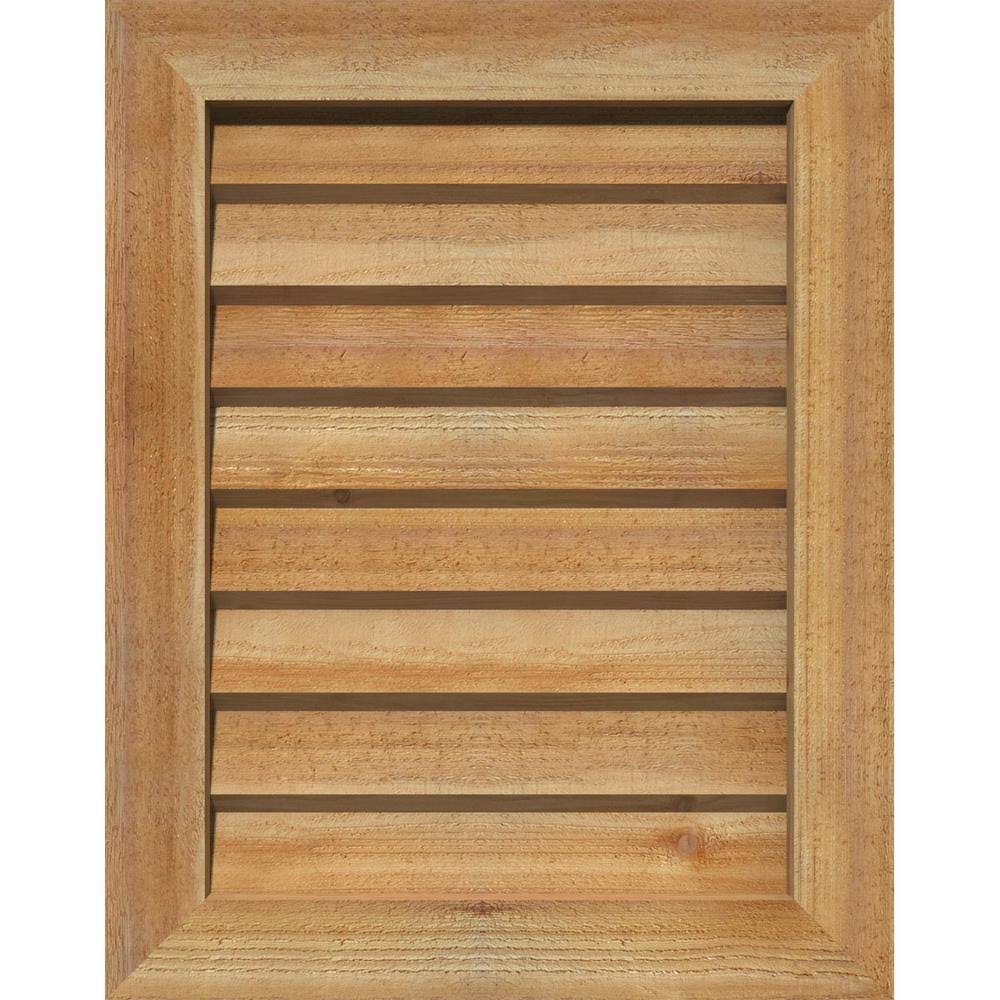 Unfinished Vertical Gable Vent Q798397