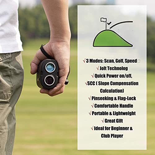 Laser Golf Rangefinder with 6X Magnification X35218