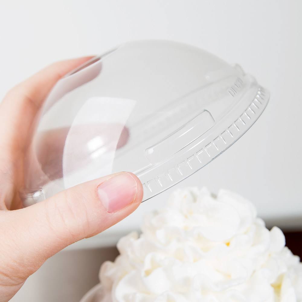 32 oz. Clear Plastic Dome Lid A196099