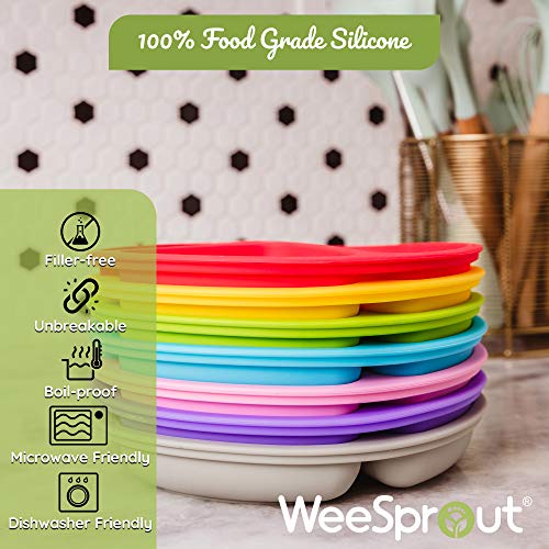 100% Silicone Suction Plates 3 Pack A1338