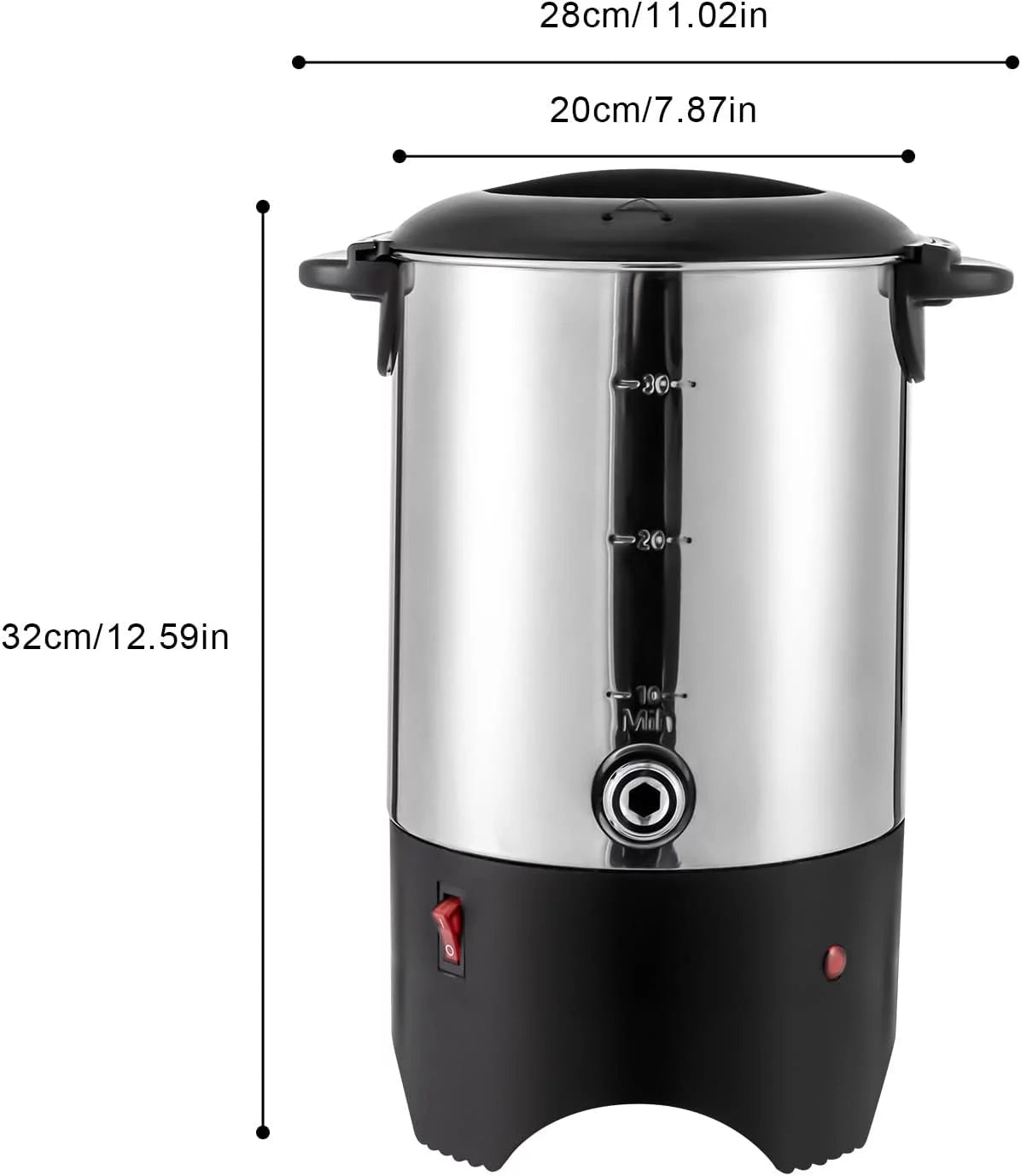 5.2L Stainless Steel Coffee Urn H142065