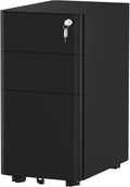 White 3 Drawer Metal Filing Cabinet R95910