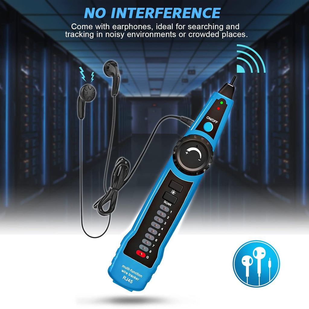 RJ11 RJ45 Multifunction Wire Tracker Cable Tester W64508