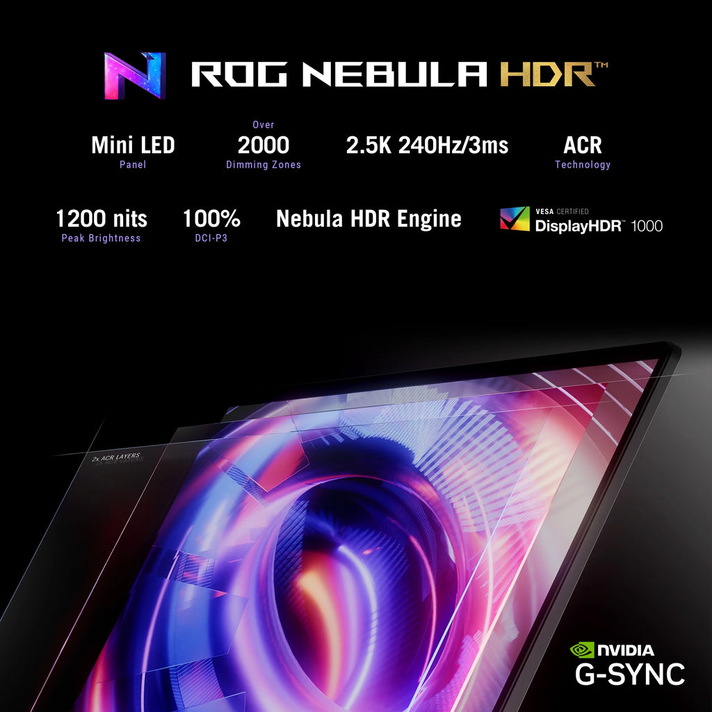18in 240Hz Mini LED WQXGA Gaming Laptop F322577
