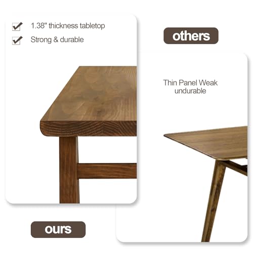 Solid Wood Low Coffee Table (100cm) X902