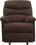 Chocolate Upholstered Motion Recliner M7915