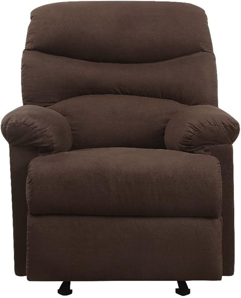Chocolate Upholstered Motion Recliner M7915