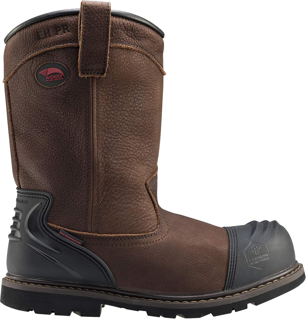 Carbon Toe EH PR Waterproof Wellington Work Boots, 9 6E U15755