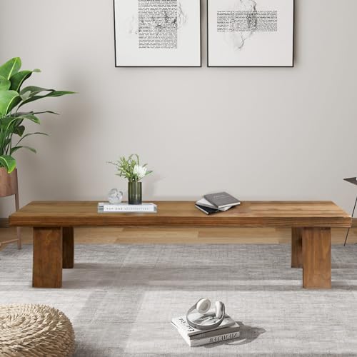 Solid Wood Low Coffee Table (100cm) X902