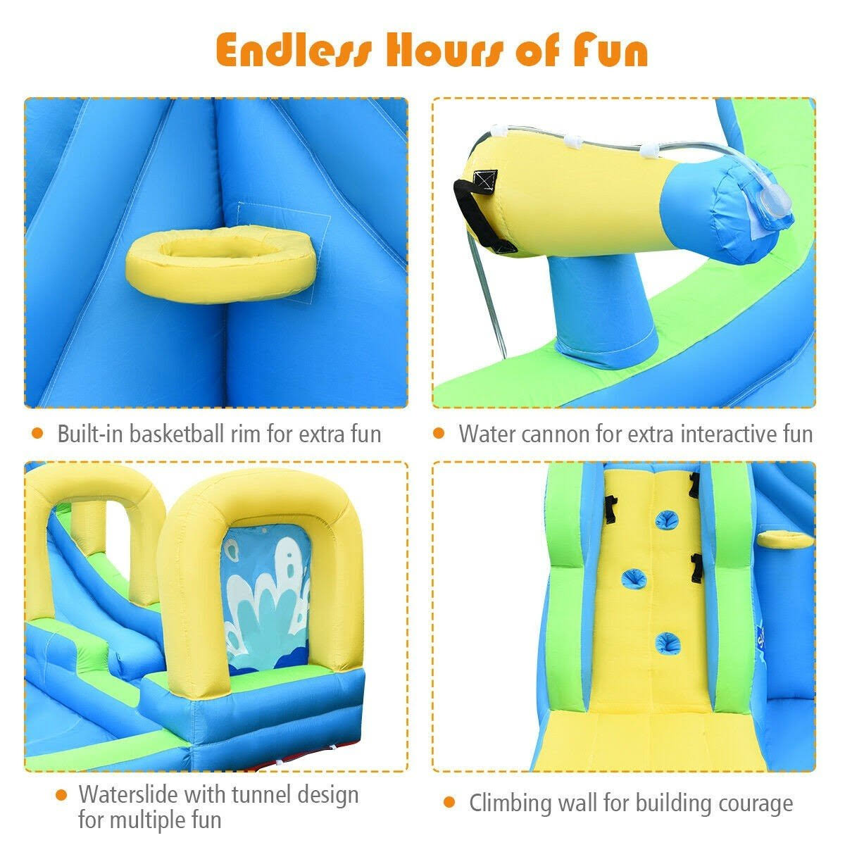 Inflatable Water Slide Bounce House Castle U2659