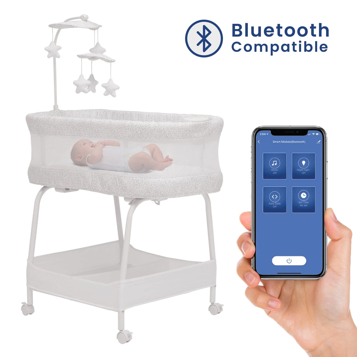 Auto Glide Bassinet with Bluetooth F668119