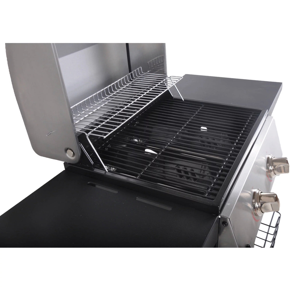 2-Burner Propane Gas Grill, Stainless and Black S468727