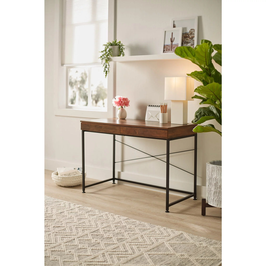 Brown Computer Desk J86831