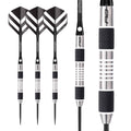 Tungsten Steel Darts with Flights, Shafts, Wallet Checkout Card H2091