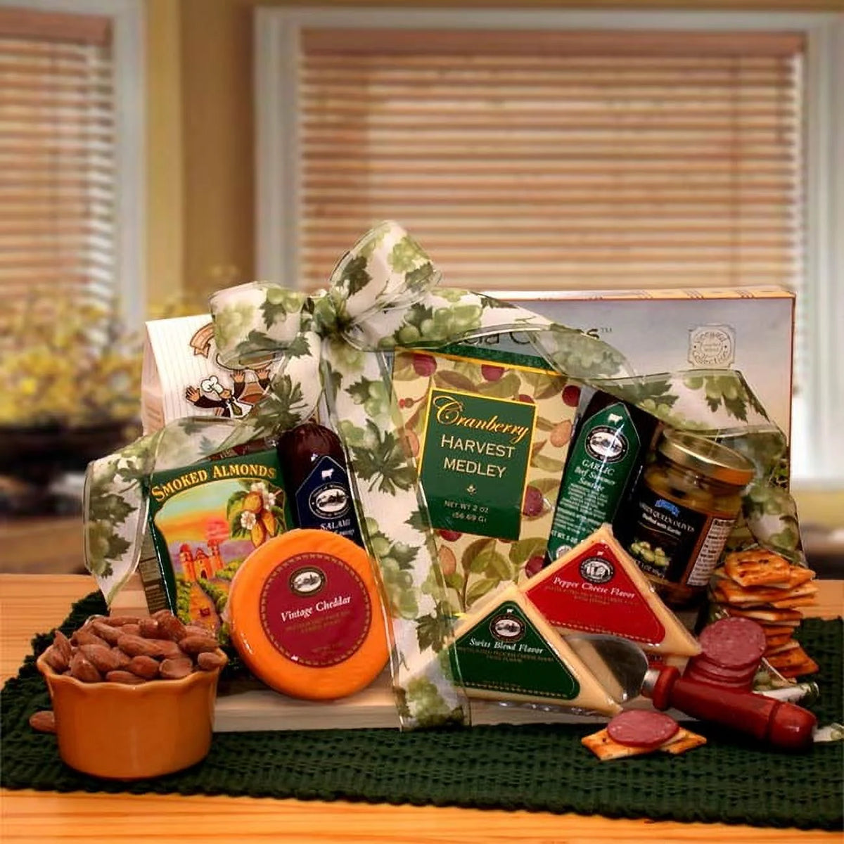 Meat and Cheese Gift Basket G75563