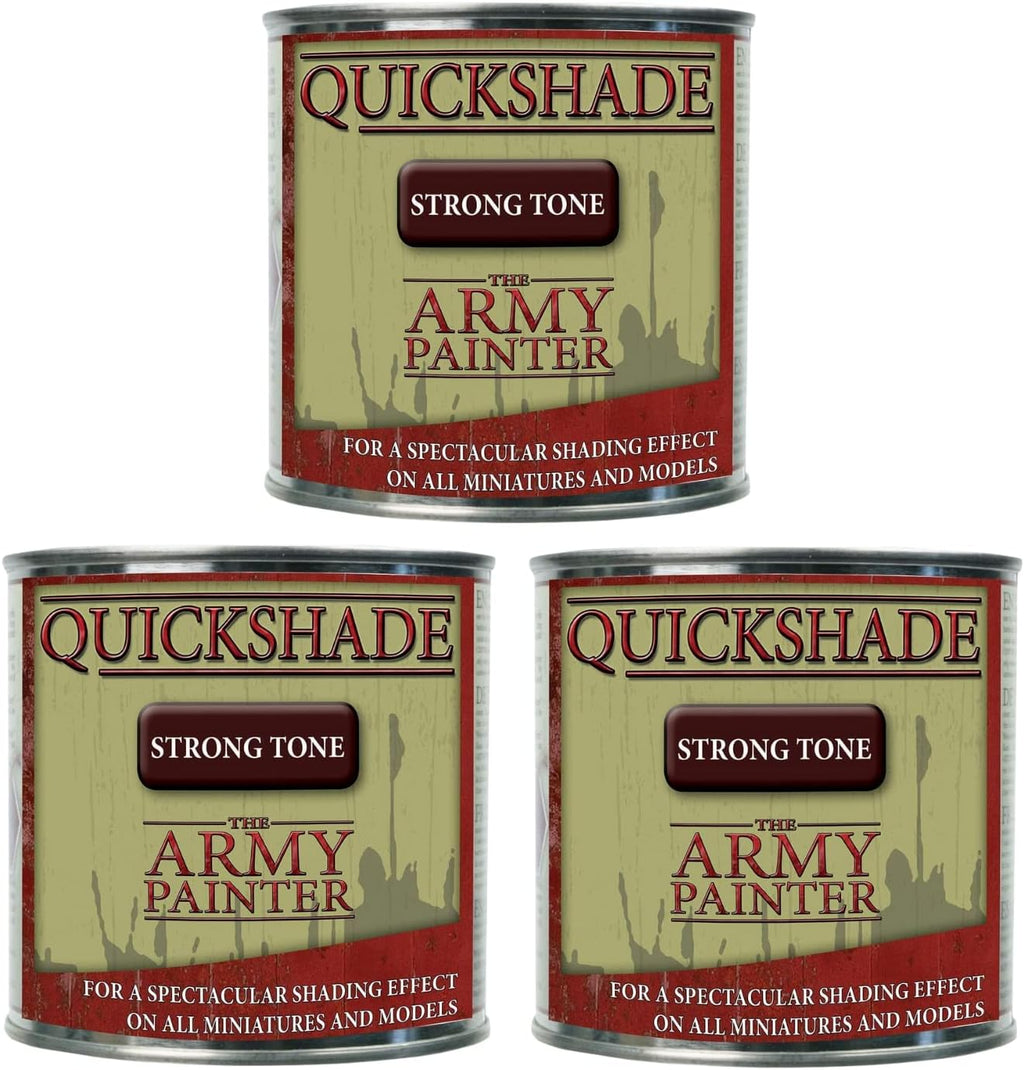 3pcs Quickshade Varnish Set, Strong Tone, 250 ml, Pack of 2 F6094