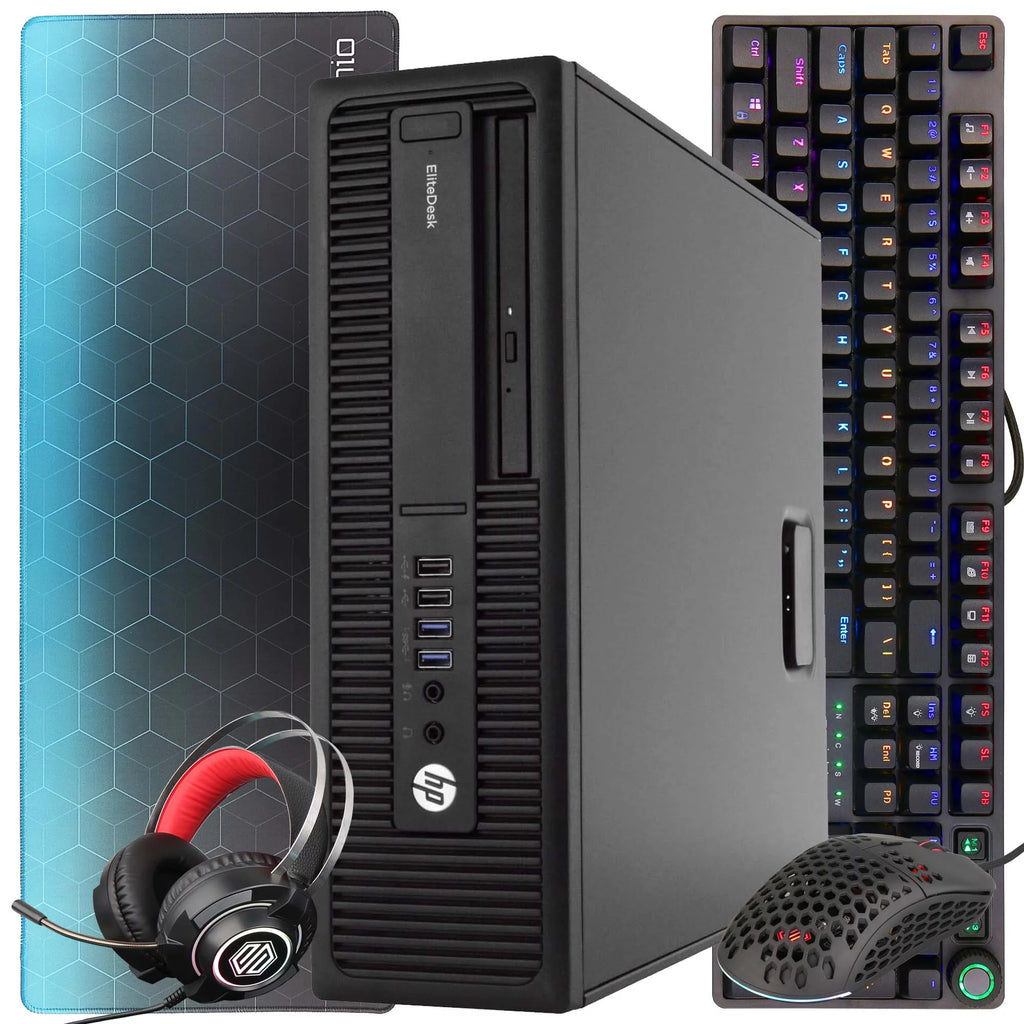 Desktop Computer PC, Intel Quad-Core i5, 240GB NVME, 8GB DDR4 RAM W83273