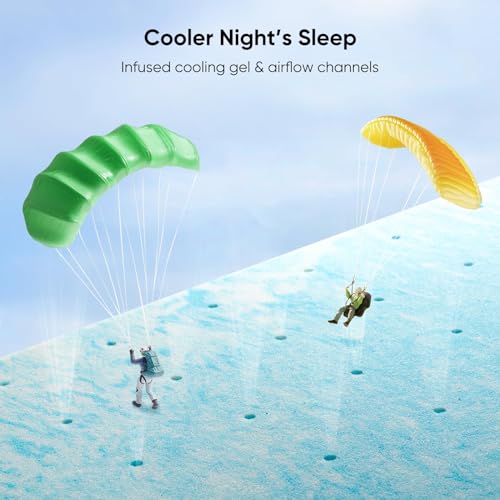 3-inch Gel Infused Cooling Queen Memory Foam Mattress Topper S948776