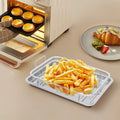 Stainless Steel Non-stick Air Fryer Basket 2 Piece Set M130648