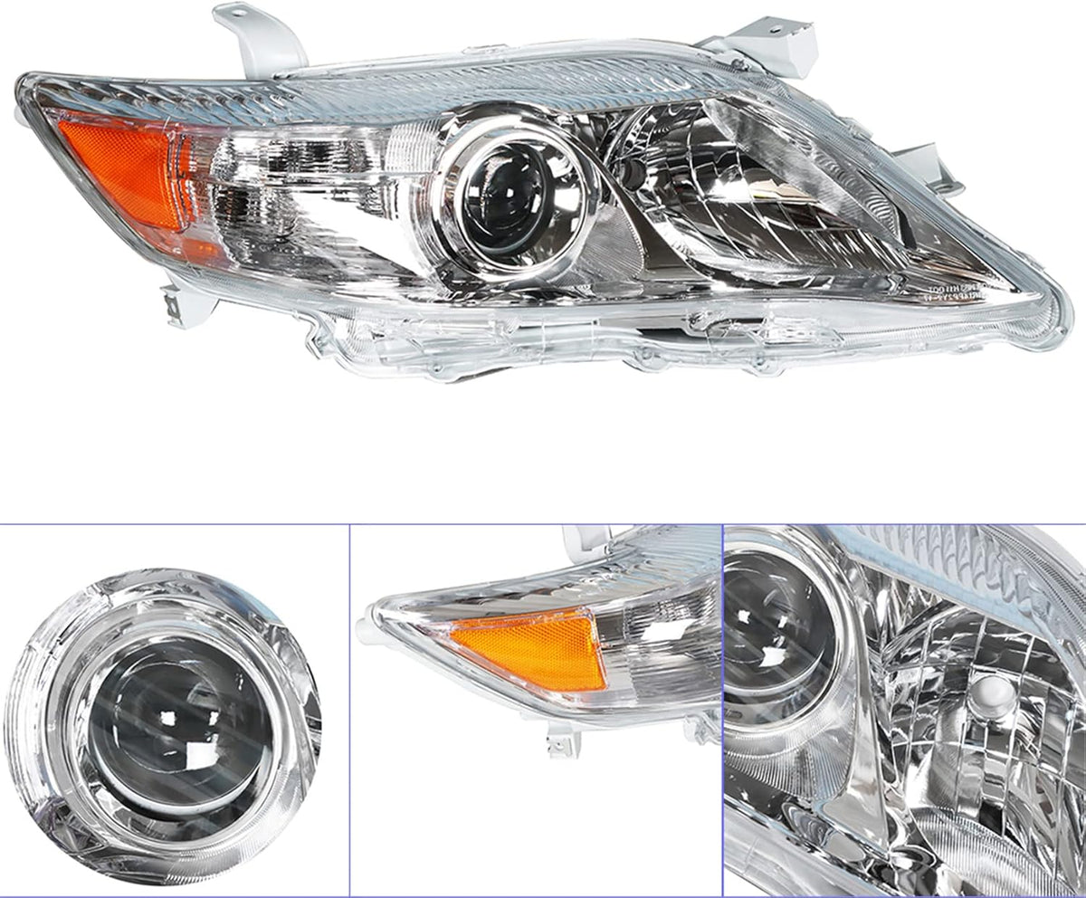 Replacement Projector Headlight Assembly for Toyota Camry, Pack of 2 I227205