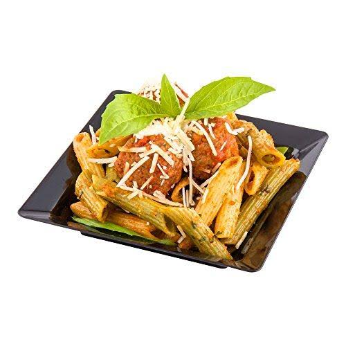 Square Plastic Plate Seagreen 4.25 Inches 100 Count Box S4160