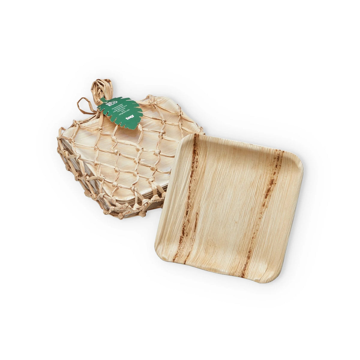 Palm Leaf 7" Plate, Set of 12 D5369