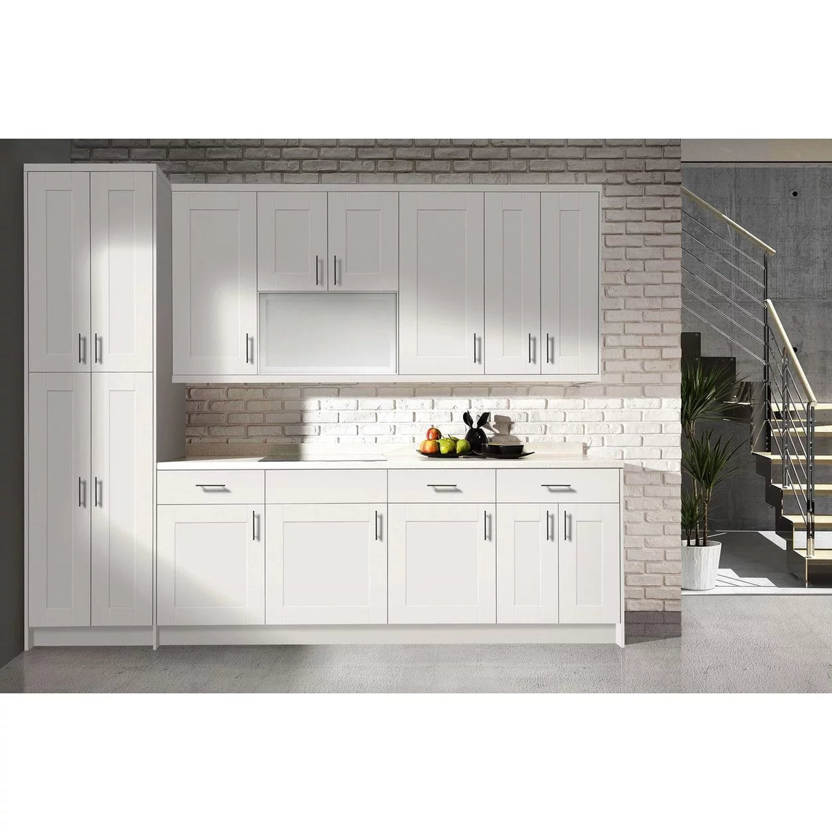 12 x 24 inch Unfinished Oak Wood Cabinet Door Q113824