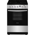 Freestanding Electric Range in Stainless Steel with 4 Smoothtop Elements K79812