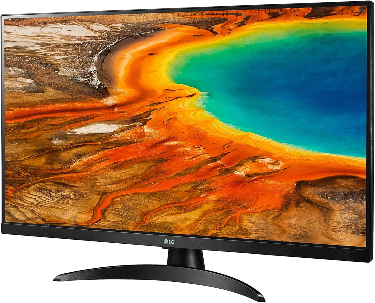 27” Full HD IPS TV/Monitor with Dual 5W Built-in Speakers, HDMI Input, Wall Mountable, Remote Control – Black H76291